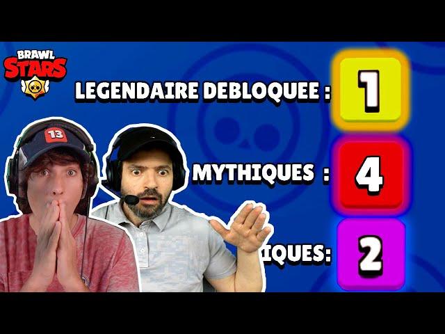 NOTRE MEILLEUR BATTLE PACK OPENING une CHANCE juste INCROYABLE sur Brawl Stars (4000 gemmes) !