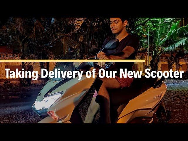 TAKING DELIVERY OF OUR NEW SCOOTER | 2019 Suzuki Burgman | Pearl White Colour