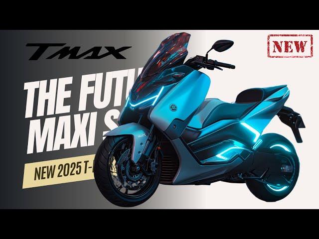 2025 Yamaha TMAX REVEALED!!! The Future of Maxi-Scooters