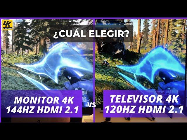 El MEJOR TELEVISOR 4K para Juegos VS el MEJOR MONITOR 4K para juegos en Latam ¿Cuál Elegir?