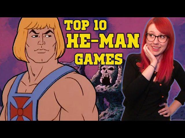 TOP TEN HE-MAN GAMES! - Erin Plays