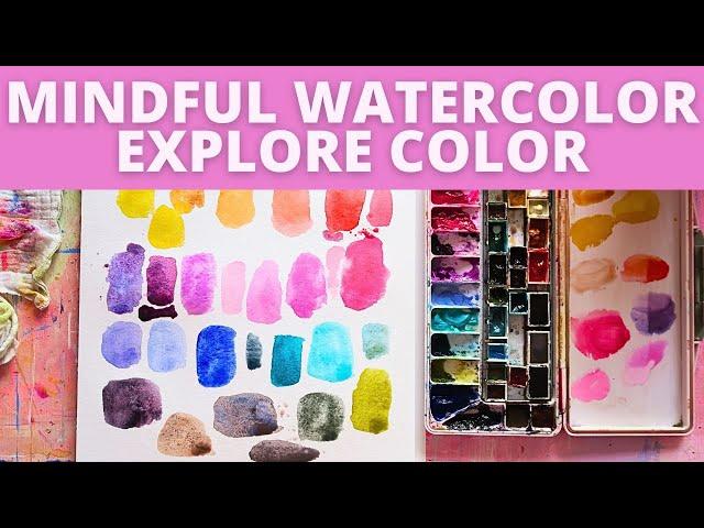 Mindful Watercolor Painting (Or Mindless ;))- So Relaxing