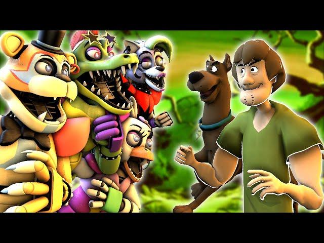 FNaF Glamrock Animatronics vs Scooby Doo