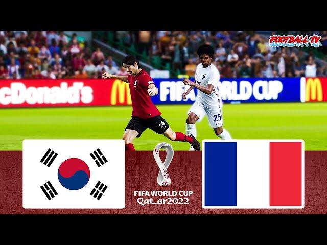 PES 2021 | South Korea vs France | FIFA World Cup 2022 Qatar | Full Match eFootball Gameplay PC