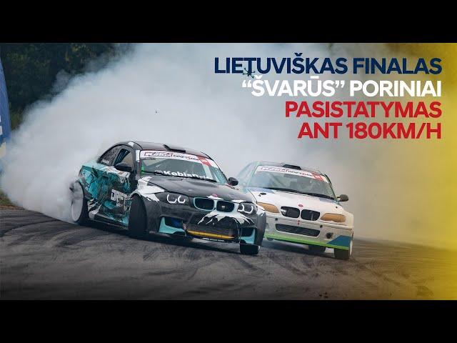 Lietuviškas finalas Prancūzijoje, "švarūs" poriniai ir pasistatymas ant 180km/h / Drift Kings France