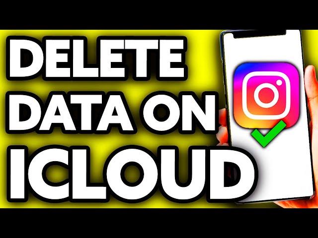 How To Delete Instagram Data on iCloud (Very EASY!)