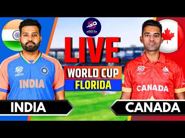 India vs Canada T20 World Cup Match | Live Score & Commentary | IND vs CAN Live | ICC T20 WC 2024