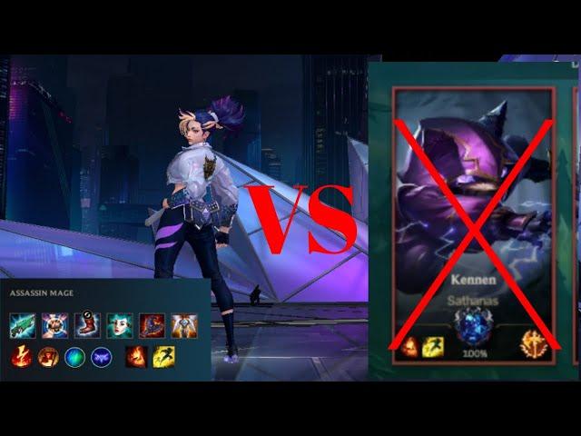 NOBLESSE | BY ONE AKALI VS KENNEN,WHO WIN?? LEAGUE OF LEGENDS WILD RIFT.