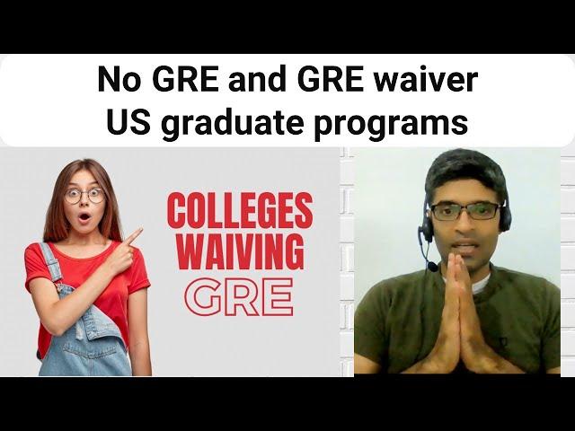 No GRE required I List of universities with GRE/GMAT waiver for Spring and Fall 2023