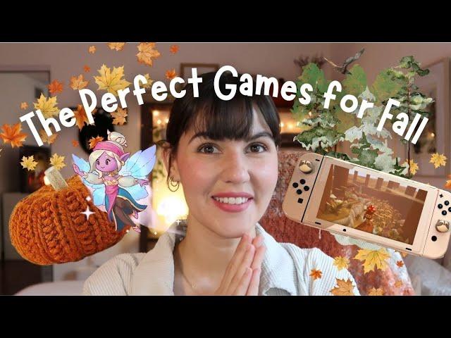 ️The Perfect Cozy Games To Play this Fall 