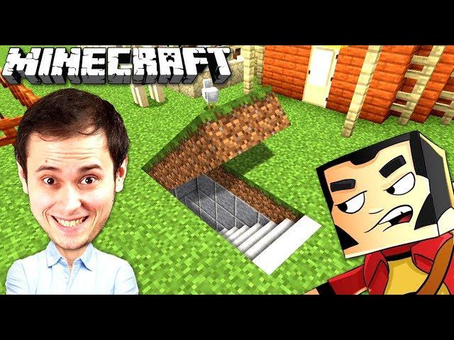 Max in MINECRAFT! Intrarea SECRETA SUB Pamant ?