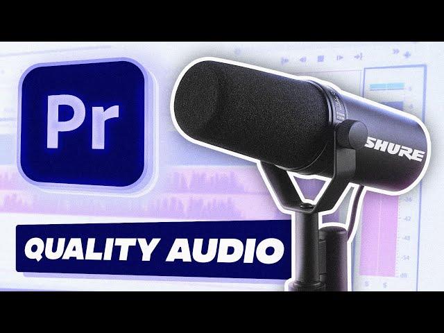 How To Make Your VOICE Sound CINEMATIC in Premiere Pro