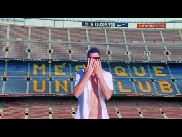 Robert Lewandowski is dancing at Camp Nou!