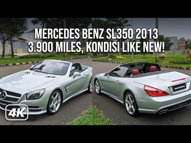 MERCEDES BENZ SL350 2013 BARU JALAN 3.900 MILES. YANG PUNYA LUPA PUNYA MOBIL INI