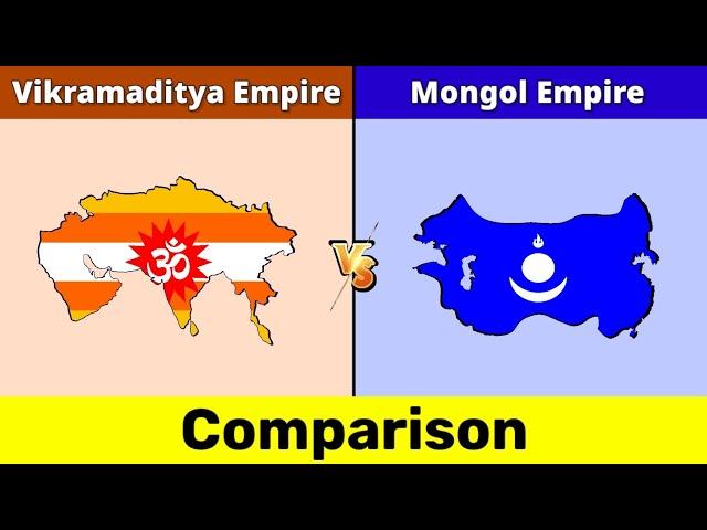 Vikramaditya Empire vs Mongol Empire | Mongol Empire vs Vikramaditya Empire | Comparison | DD 2.o