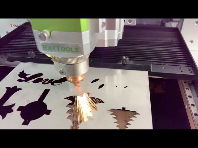 Economical small size laser cutting machine, stainless steel laser cutter for all metal materials