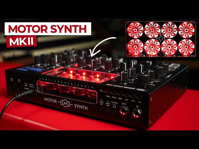 The CRAZY Motor Synth MKII: Unboxing & Super Demo 