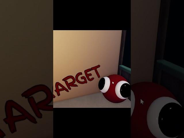 Red is a T T T TARGET  #rainbowfriends #roblox #memes