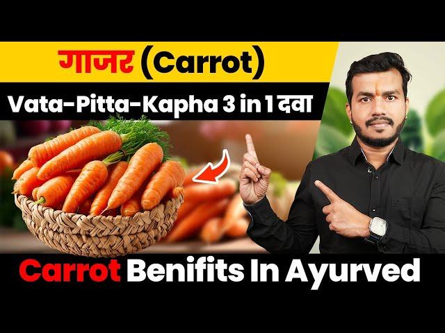 331 #Gajab Ka Hai Gajar:Vata-Pitta-Kapha Tino Ki Hai Dawa||Carrot Benifits In Ayurved