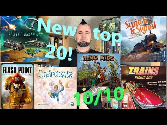 Josh Yaks about board games played and purchased in November 2022: New releases and a new top 20!