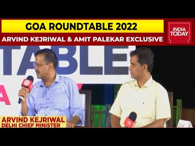 Arvind Kejriwal & Amit Palekar Exclusive Interview With Rajdeep Sardesai | Goa Roundtable 2022