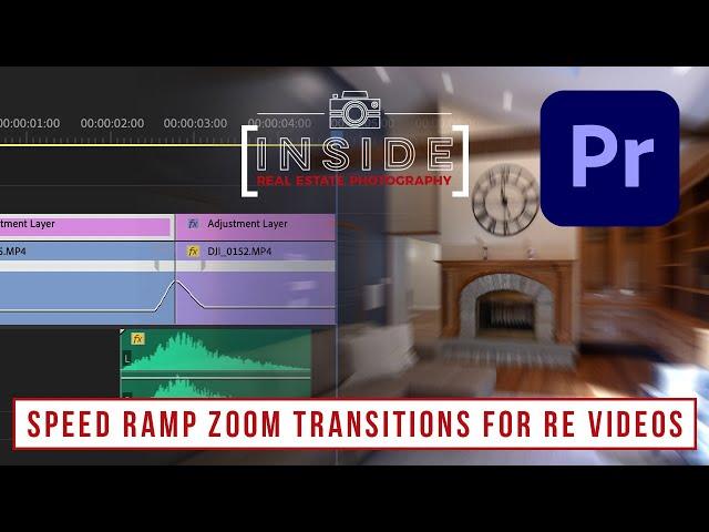 Speed Ramp Zoom Transitions for Real Estate Videos