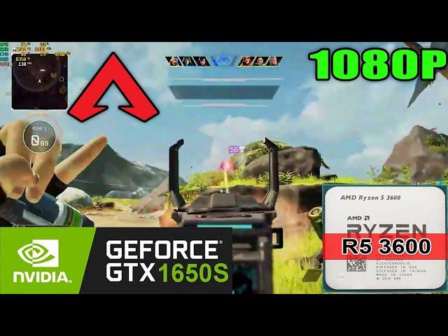 Apex Legends | Nvidia GTX 1650 Super | AMD Ryzen 5 3600 |1080p