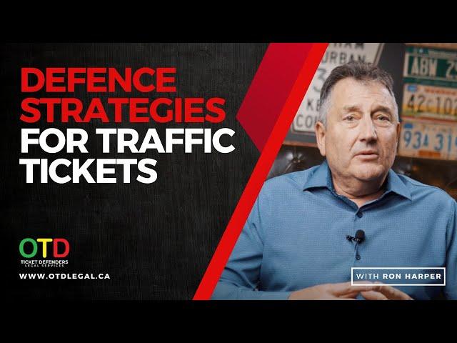 TOP DEFENCE STRATEGIES FOR TRAFFIC TICKETS