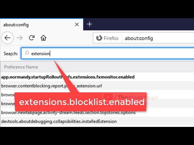 How to Enable Blocked Extensions & Plugins in Mozilla Firefox