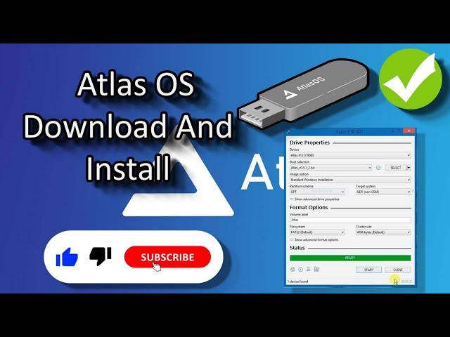 Atlas OS Fastest And Lite Weight Windows Version | How To Install Atlas OS | Best For Gamer's