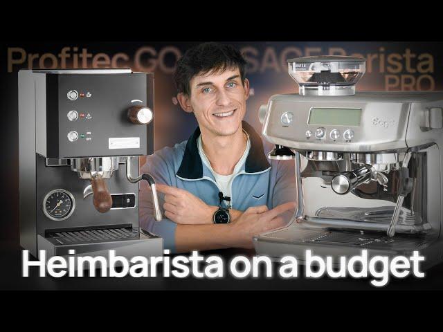 Profitec Go VS Sage Barista Pro: Womit solltest du unter 1.000€ starten?