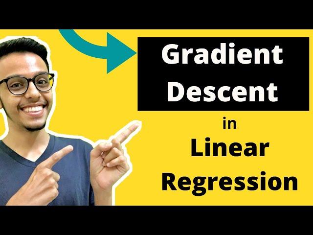 Linear Regression Gradient Descent | Machine Learning |  Explained Simply