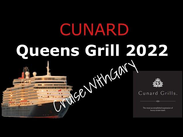 Queens Grill Experience 2022 - Cunard Queen Elizabeth - Aft suite