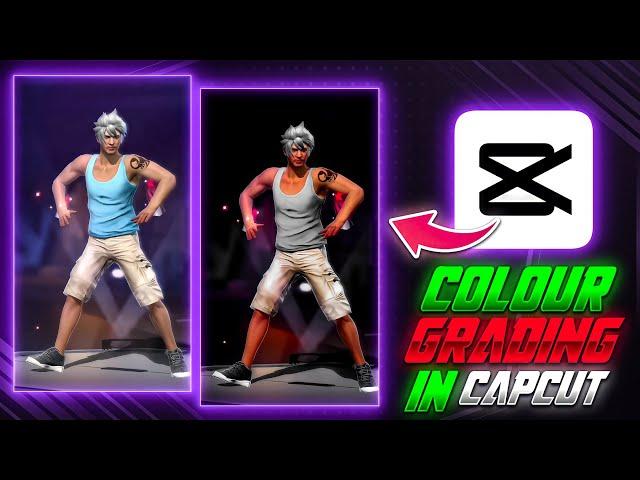 Free Fire Lobby Color Grading In CapCut ||FF Lobby Edit Tutorial In CapCut #capcut