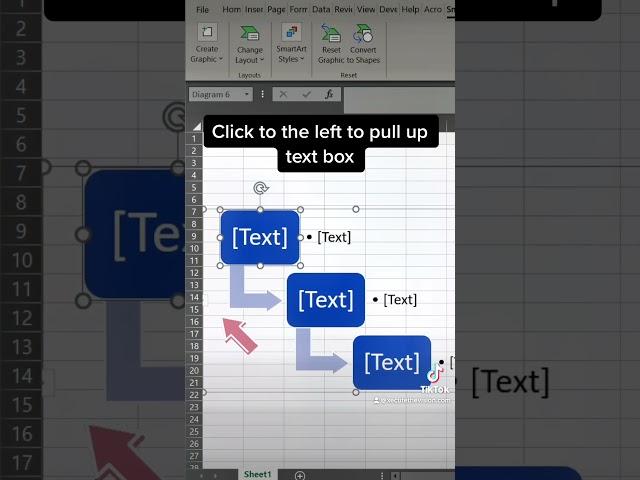 Excel tip flow chart and process diagrams #exceltips