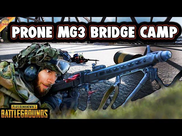 chocoTaco & Halifax are MG3 Bridge-Camping Prone Stars - PUBG Erangel Duos Gameplay