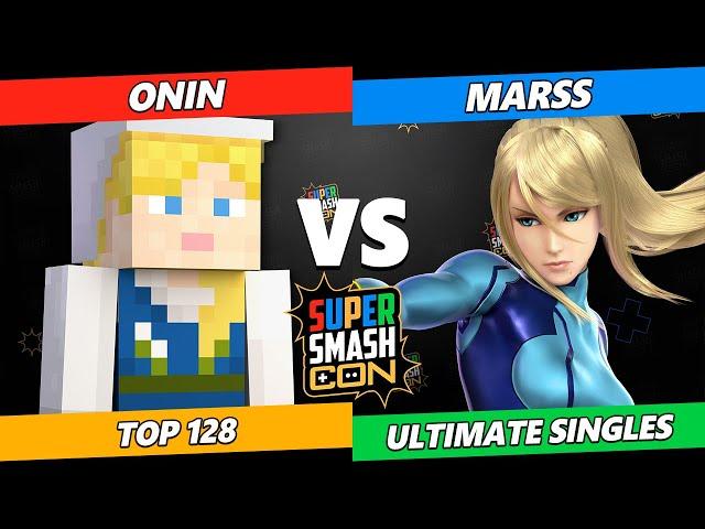 SSC 2023 - Onin (Steve) Vs. Marss (Zero Suit Samus) Smash Ultimate Tournament