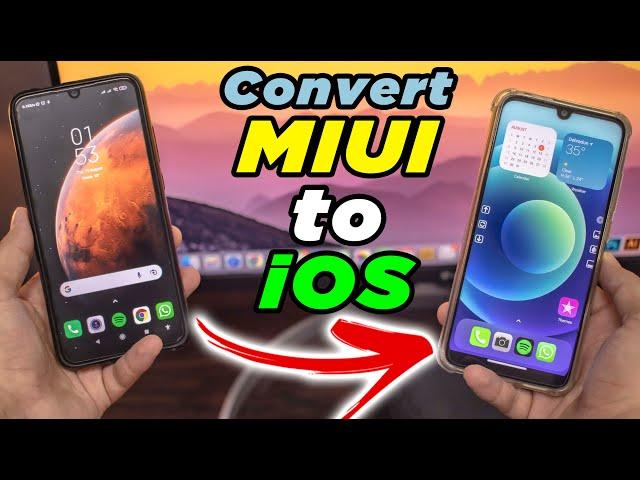 MIUI 12 Convert To IOS 14 Completely | INSTALL IOS Any Mi, Redmi & Poco Device 