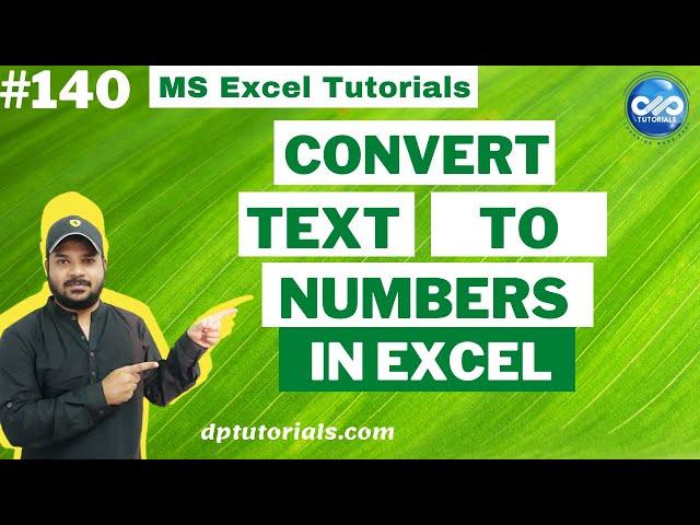 How To Convert Text To Numbers In Excel (2 Quick Ways!!)