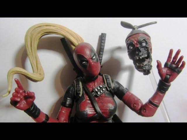 Леди Дэдпул. Распаковка фигурки и обзор комиксов. Marvel Select. DEADPOOL. Покупка Ebay Америка