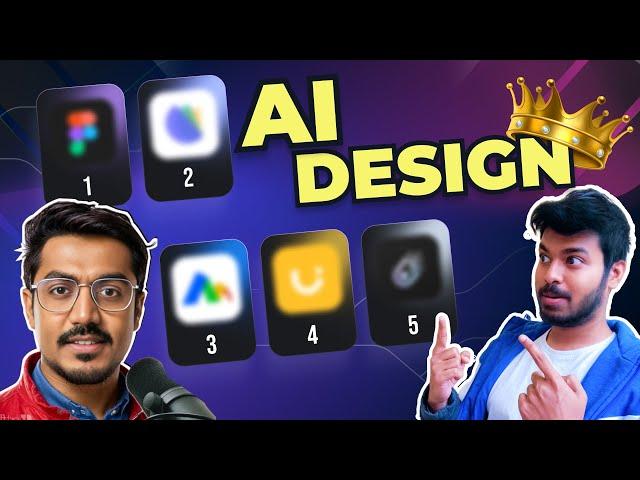 AI Design Battle: Top 5 AI UI Design Tools Face Off with @bharatapat 