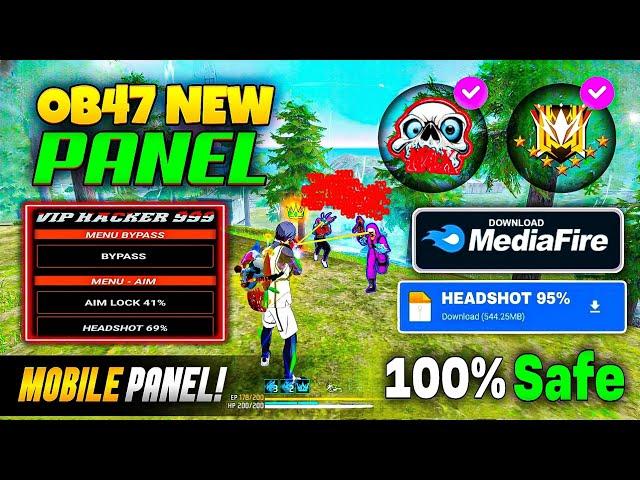 Free Fire Antiban Panel ️ NPC Name + Aimbot Injector 100 % Antiban All Rank Working | OB47 Update |