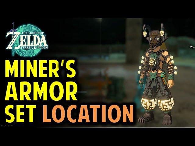 Miner's Full Armor Set Location - Miner's Top, Trousers & Mask | Zelda Tears of the Kingdom