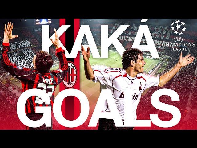 Kaká Top 10 Goals in Champions League | Collection