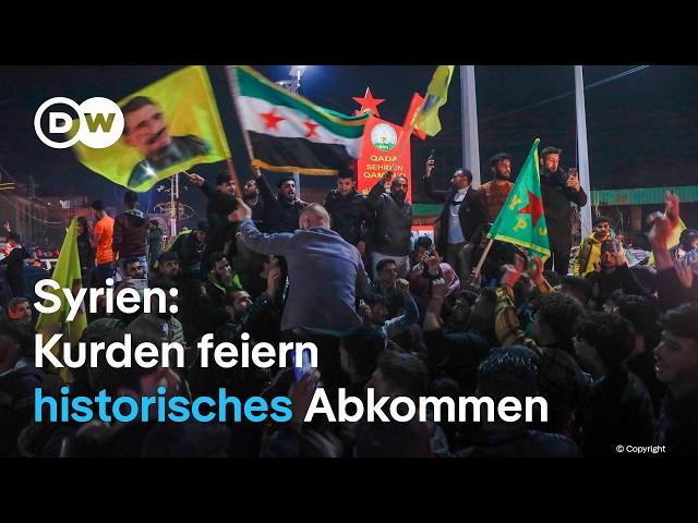 Kann das Abkommen mit den Kurden den Frieden in Syrien fördern? | DW Nachrichten