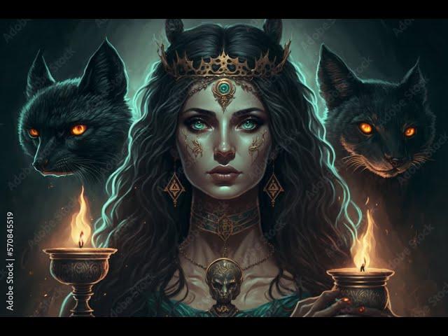 HAIL HEKATE: Mantra intended to Connect with the Goddess Hecate + Binaural Theta Frequency 528Hz.