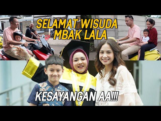 MBAK LALA AKHIRNYA WISUDA!!! NAGITA RAFATHAR HADIR KASIH SURPRISE DI WISUDA MBAK LALA!!