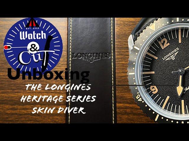 The Longines Heritage Skin Diver, unboxing the Nautilus 2.0