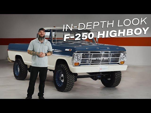 Classic Ford F250 Highboy | F250 4x4 by Velocity Restorations