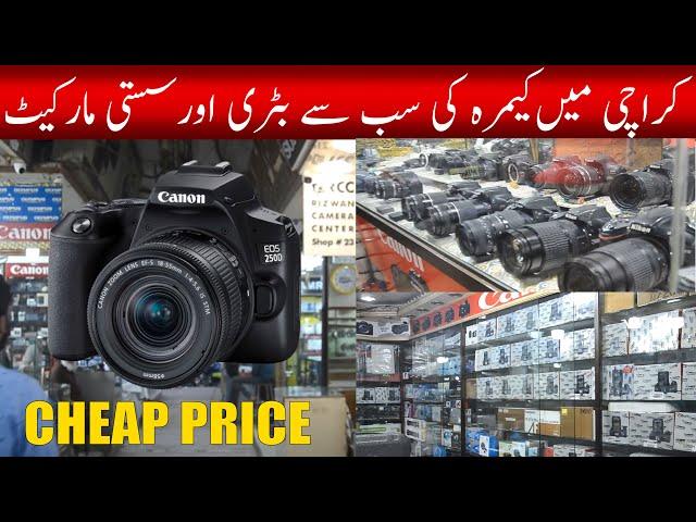 Camera Market Visit In Sadar Karachi / New & Used Cameras / DSLR & More / Shop Tour / Jacob Javed TV